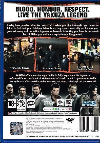 Yakuza - PS2 (B Grade) (Genbrug)